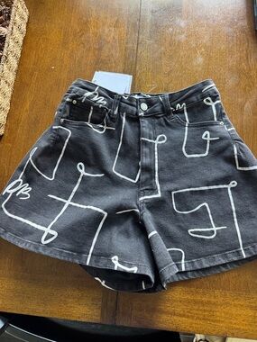BNWT high rise balloon shorts- 25-  We wore what denim